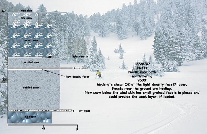 neffs snow pit profile